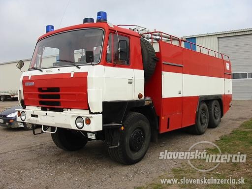 Hasičská cisterna Tatra 815.